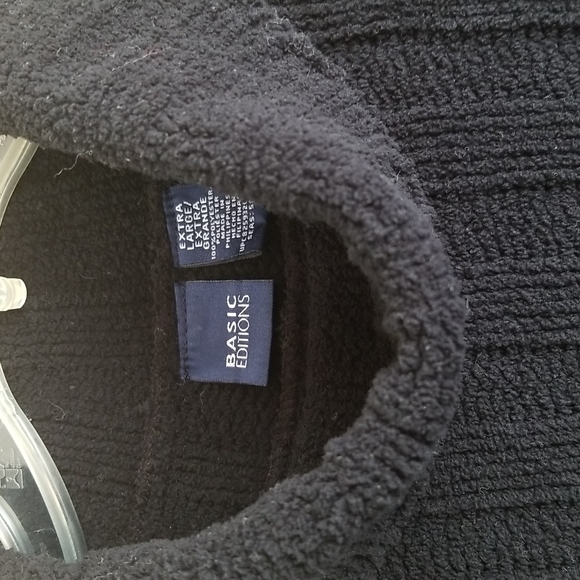 Chunky Knit Black Turtleneck - Picture 2 of 4